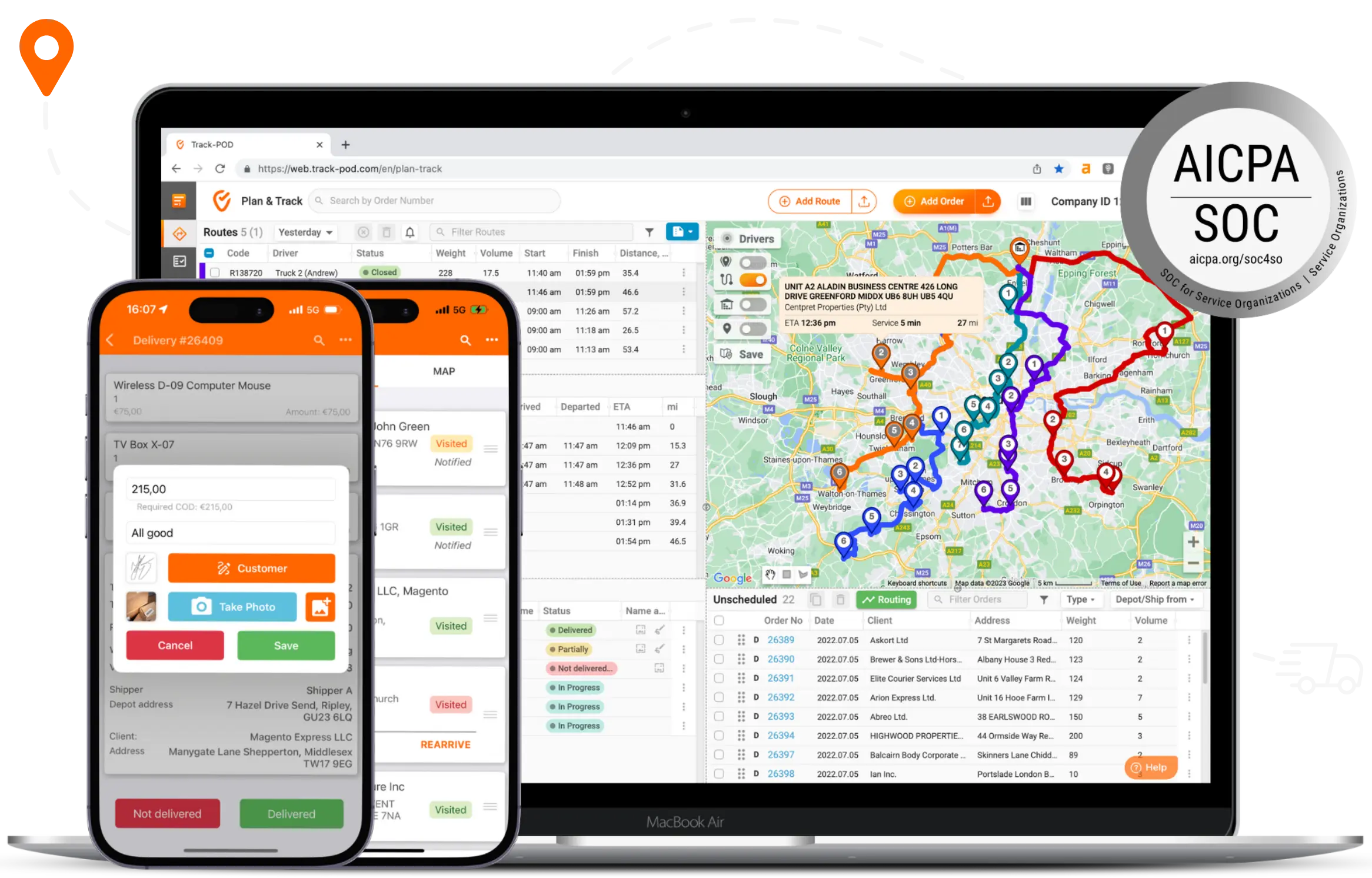 Optimisation des trajets de livraison – réduction des distances et de la consommation